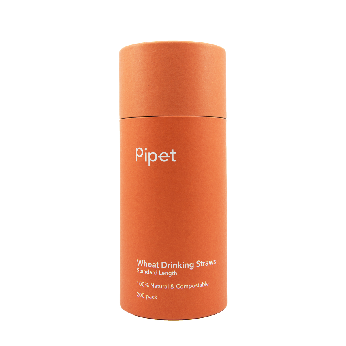 Wheat Drinking Straws Standard Length 200pk Pipet