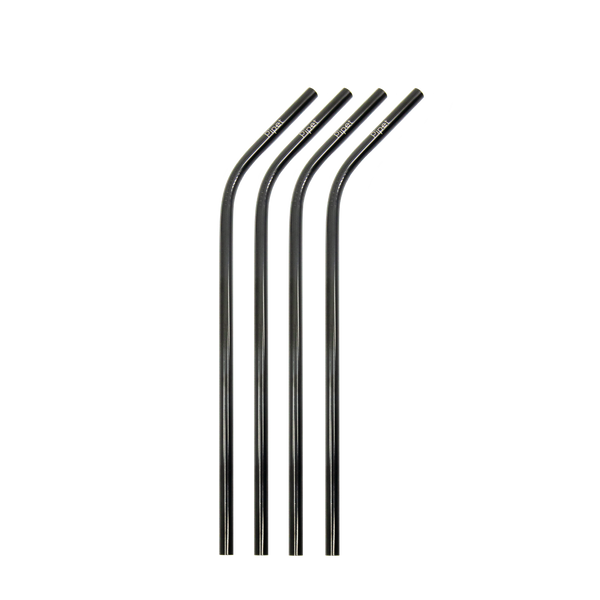 Stainless Steel Straws Bent 4pk